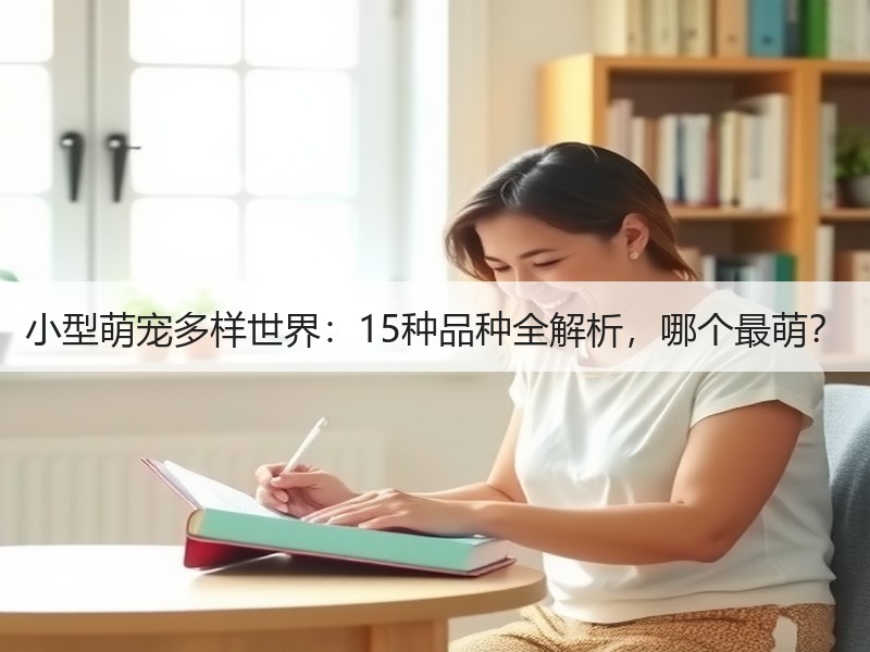 小型萌宠多样世界：15种品种全解析，哪个最萌？