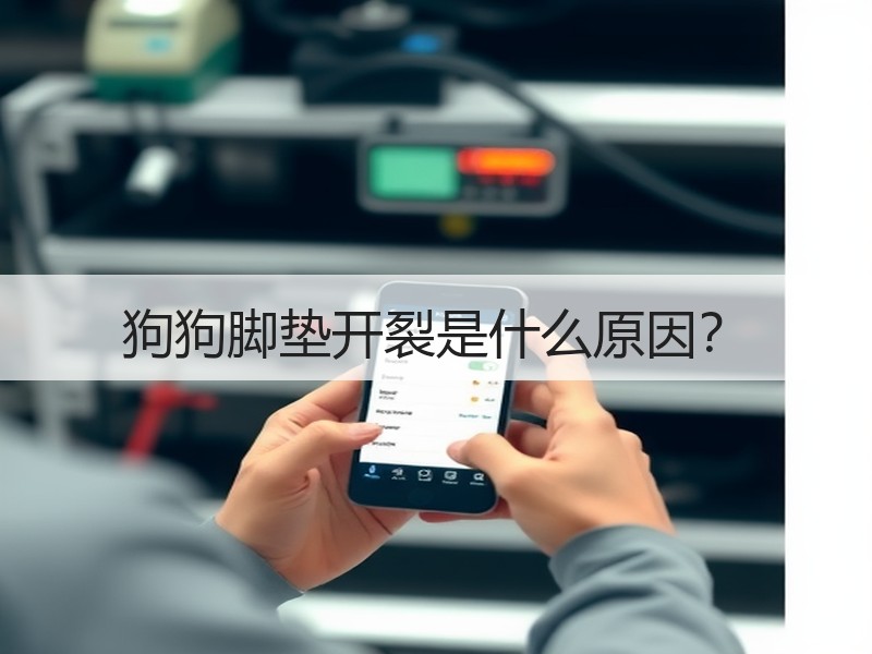 狗狗脚垫开裂是什么原因？