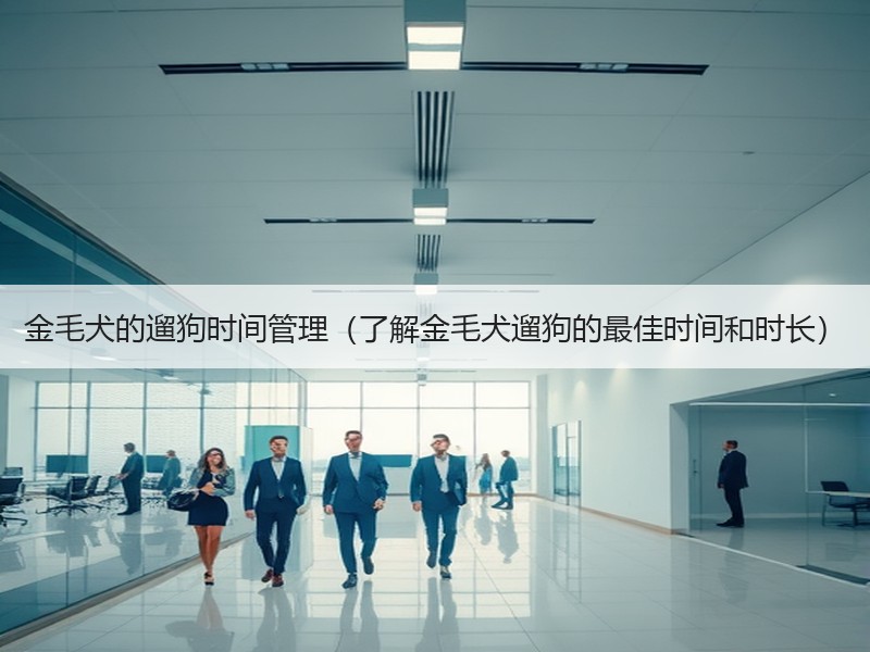 金毛犬的遛狗时间管理（了解金毛犬遛狗的最佳时间和时长）