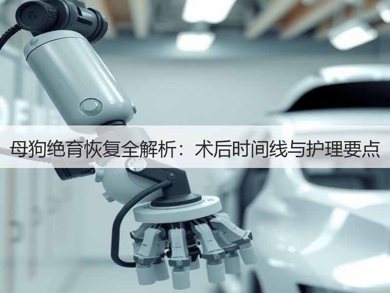 母狗绝育恢复全解析：术后时间线与护理要点
