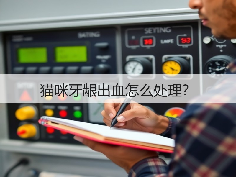 猫咪牙龈出血怎么处理？