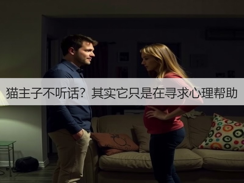 猫主子不听话？其实它只是在寻求心理帮助
