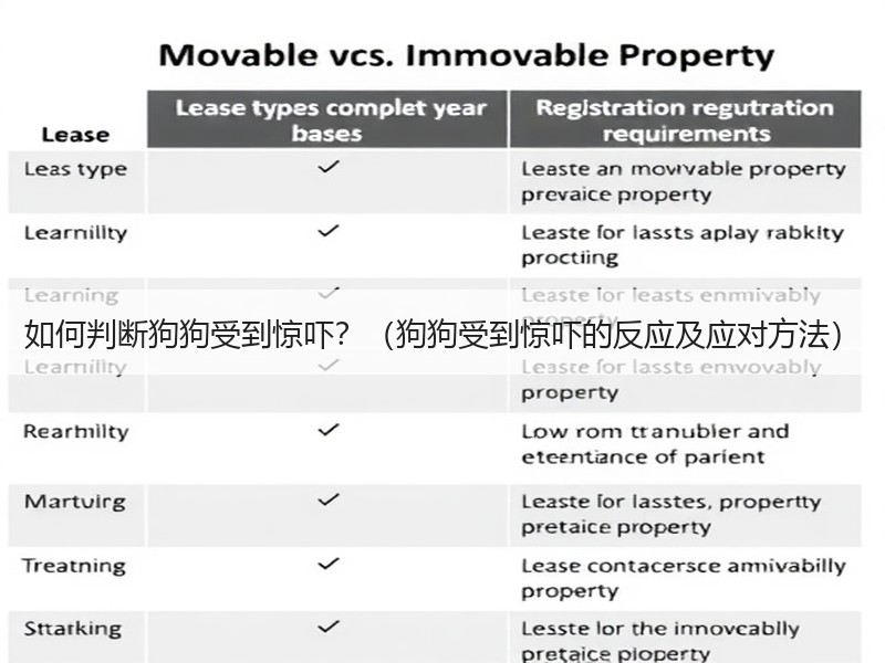如何判断狗狗受到惊吓？（狗狗受到惊吓的反应及应对方法）