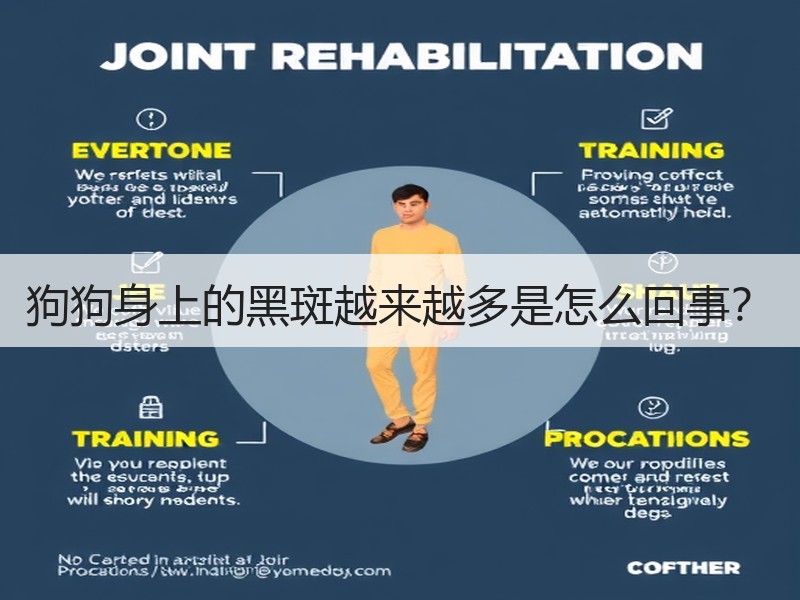 狗狗身上的黑斑越来越多是怎么回事？