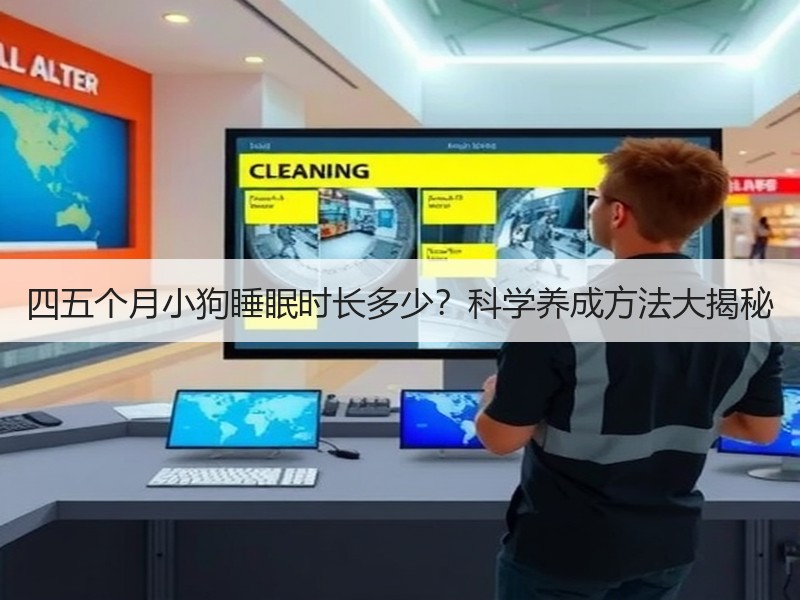 四五个月小狗睡眠时长多少？科学养成方法大揭秘