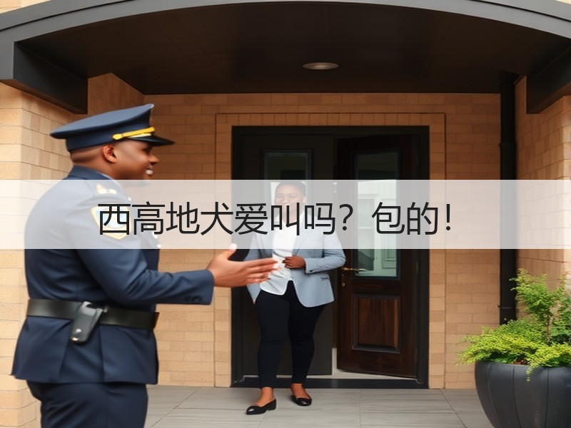 西高地犬爱叫吗？包的！