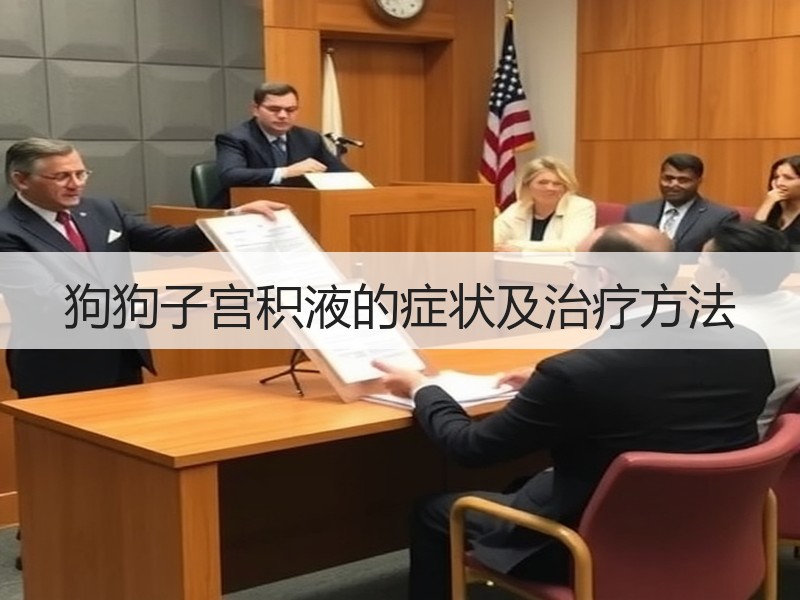 狗狗子宫积液的症状及治疗方法