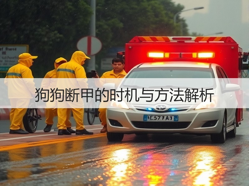 狗狗断甲的时机与方法解析
