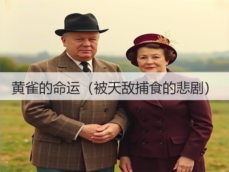 黄雀的命运（被天敌捕食的悲剧）
