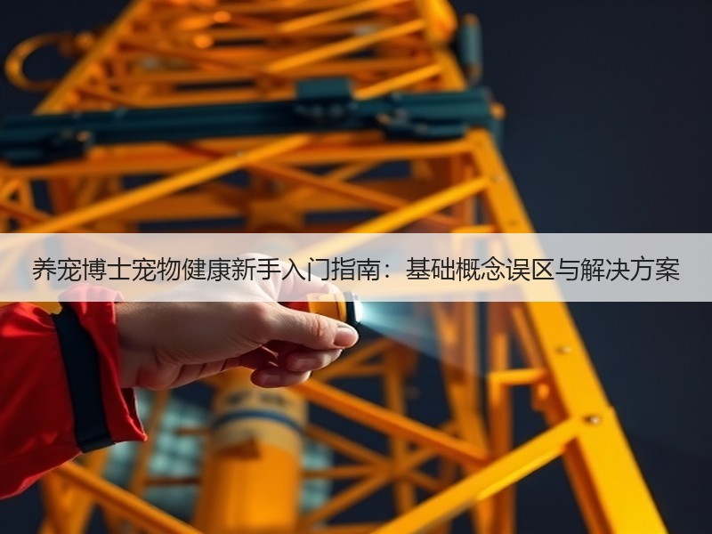 养宠博士宠物健康新手入门指南：基础概念误区与解决方案