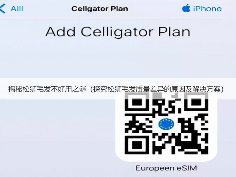 揭秘松狮毛发不好用之谜（探究松狮毛发质量差异的原因及解决方案）