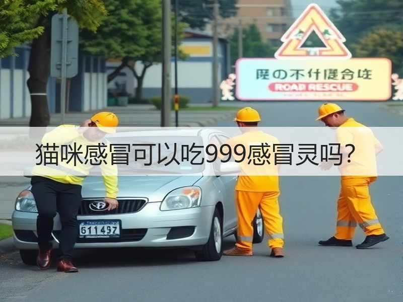 猫咪感冒可以吃999感冒灵吗？