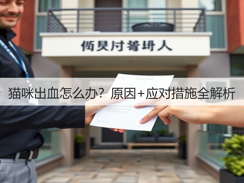 猫咪出血怎么办？原因+应对措施全解析