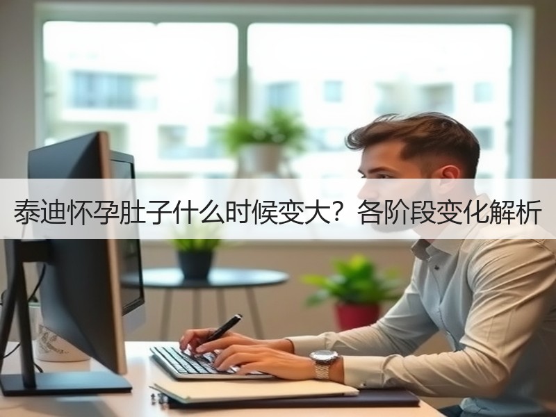 泰迪怀孕肚子什么时候变大？各阶段变化解析
