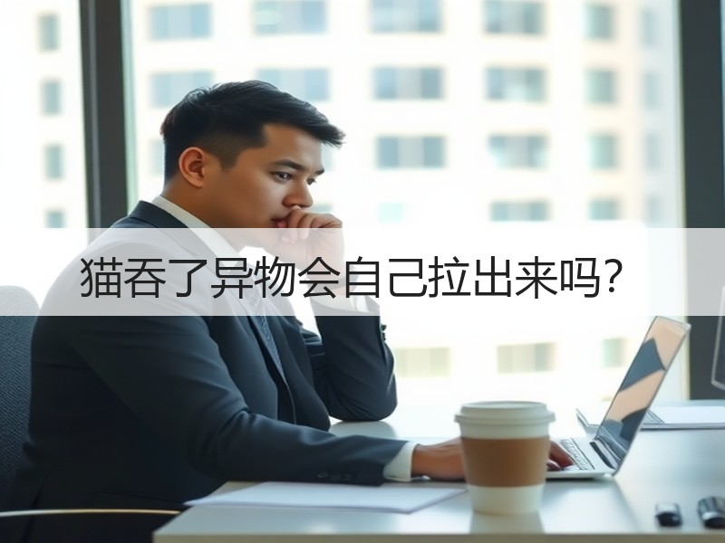 猫吞了异物会自己拉出来吗？