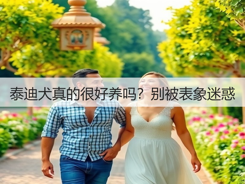 泰迪犬真的很好养吗？别被表象迷惑