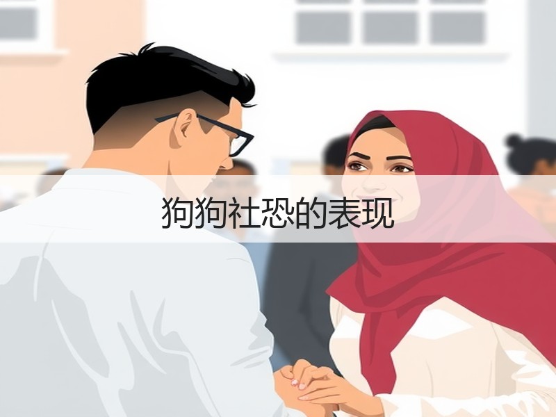 狗狗社恐的表现