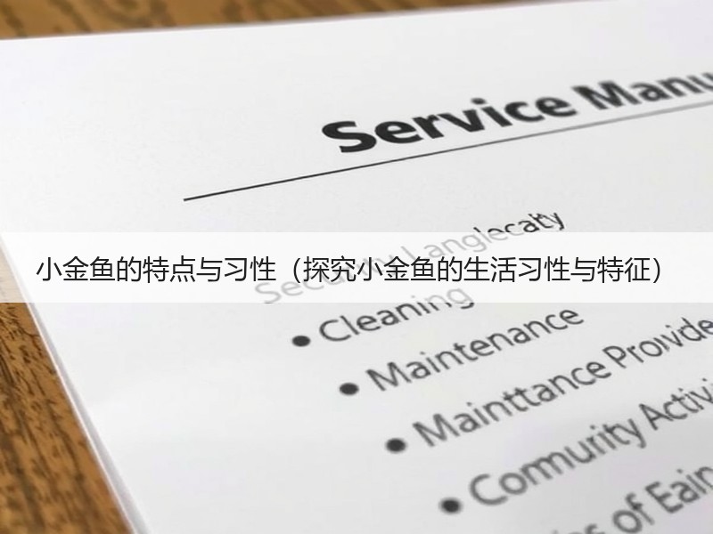 小金鱼的特点与习性（探究小金鱼的生活习性与特征）