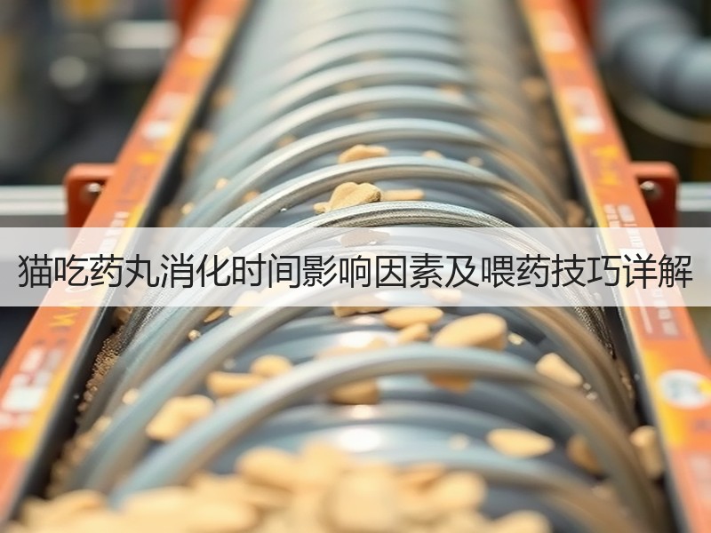 猫吃药丸消化时间影响因素及喂药技巧详解