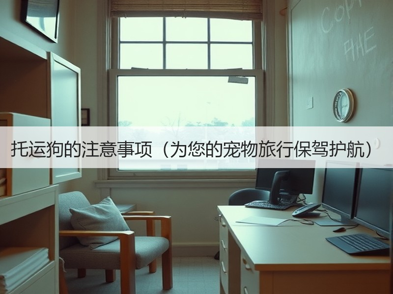 托运狗的注意事项（为您的宠物旅行保驾护航）