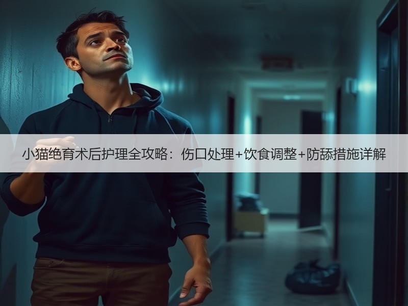 小猫绝育术后护理全攻略：伤口处理+饮食调整+防舔措施详解