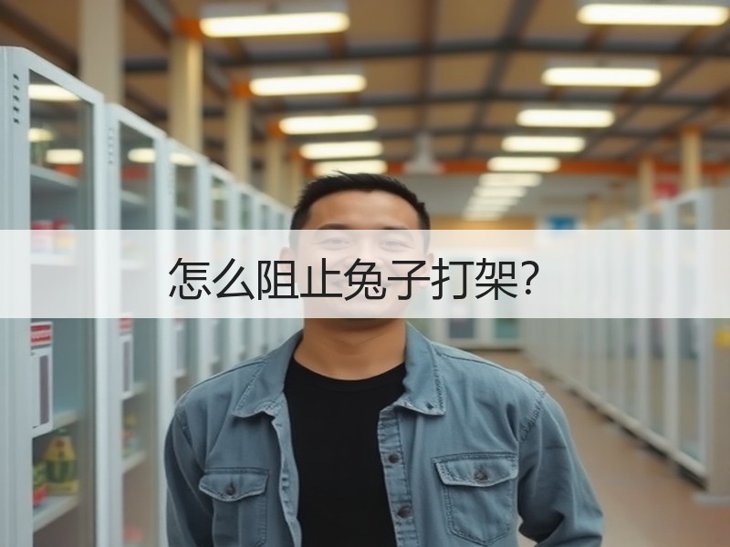 怎么阻止兔子打架？