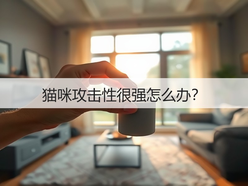 猫咪攻击性很强怎么办？