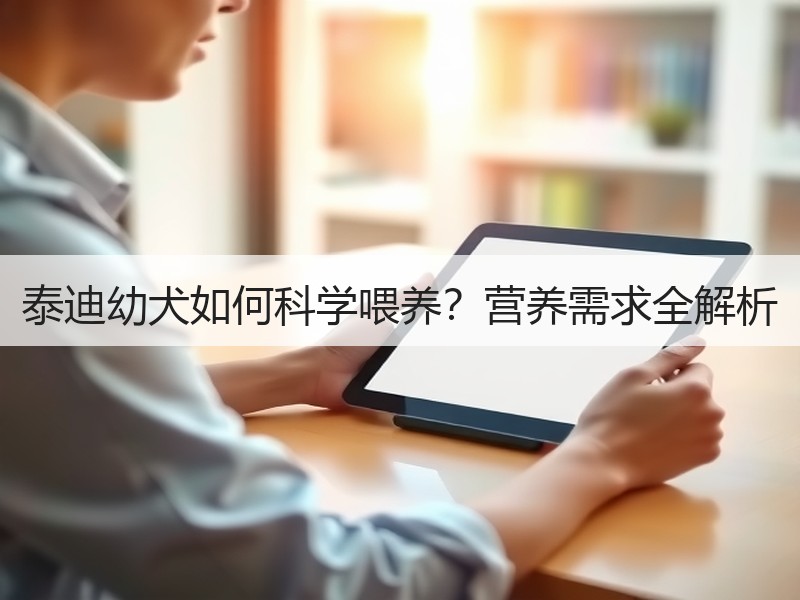 泰迪幼犬如何科学喂养？营养需求全解析