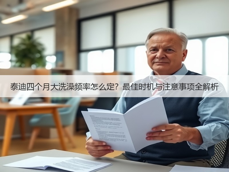 泰迪四个月大洗澡频率怎么定？最佳时机与注意事项全解析