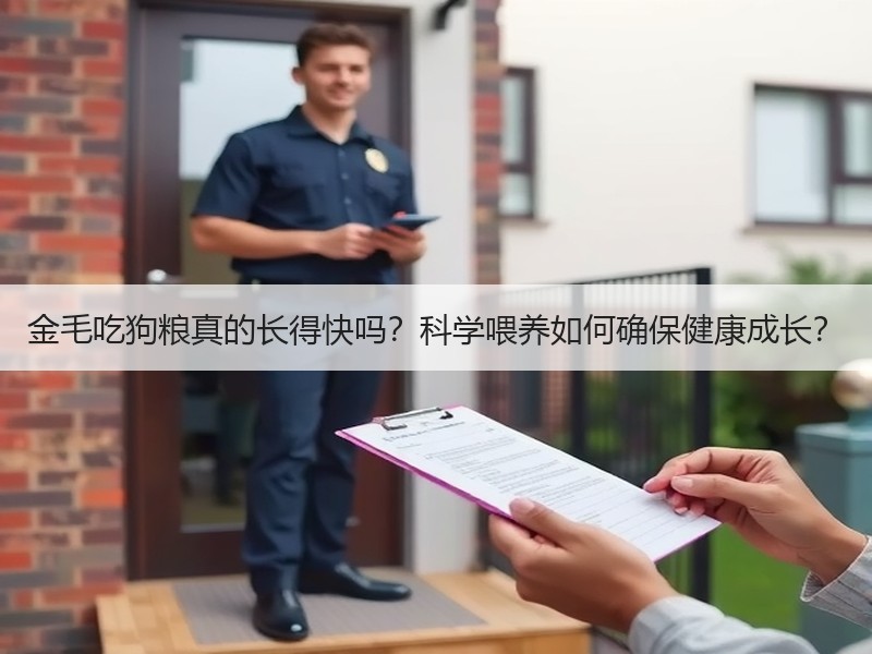 金毛吃狗粮真的长得快吗？科学喂养如何确保健康成长？