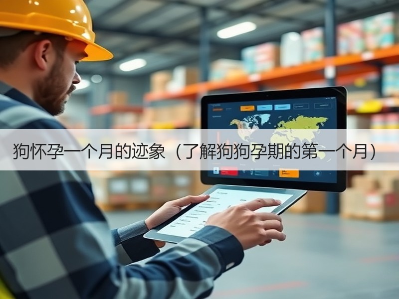 狗怀孕一个月的迹象（了解狗狗孕期的第一个月）