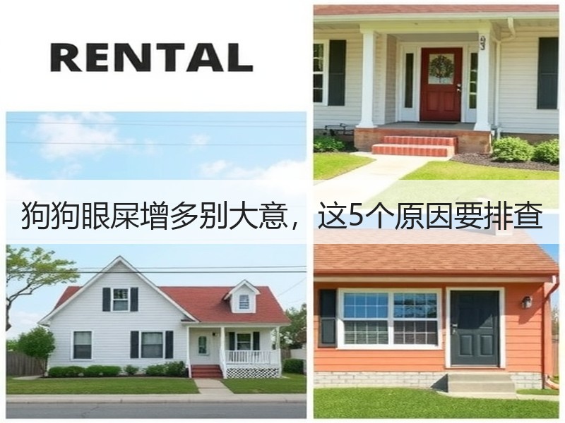 狗狗眼屎增多别大意，这5个原因要排查