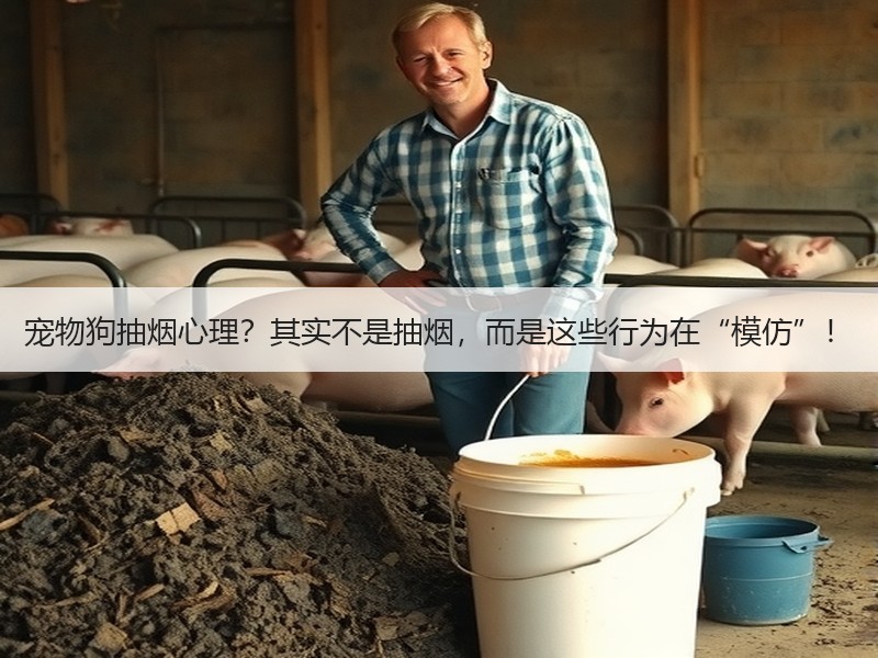 宠物狗抽烟心理？其实不是抽烟，而是这些行为在“模仿”！