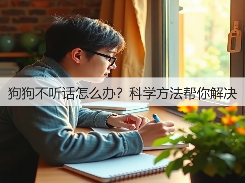 狗狗不听话怎么办？科学方法帮你解决