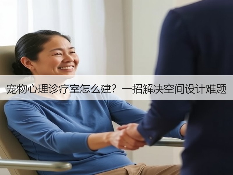 宠物心理诊疗室怎么建？一招解决空间设计难题