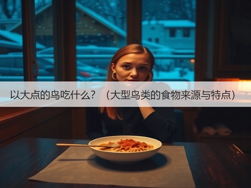 以大点的鸟吃什么？（大型鸟类的食物来源与特点）