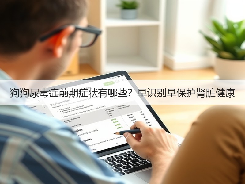狗狗尿毒症前期症状有哪些？早识别早保护肾脏健康