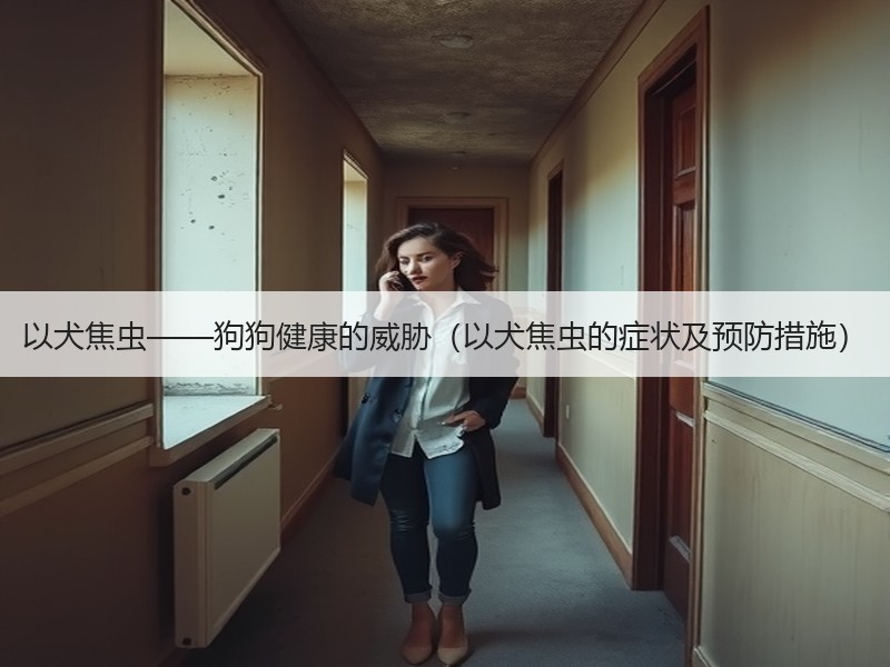以犬焦虫——狗狗健康的威胁（以犬焦虫的症状及预防措施）