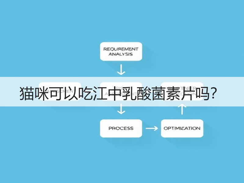 猫咪可以吃江中乳酸菌素片吗？