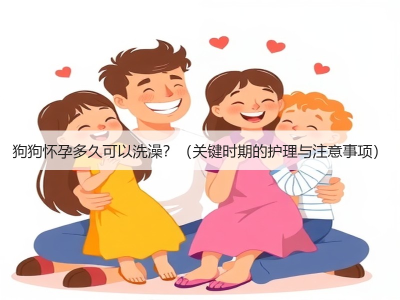 狗狗怀孕多久可以洗澡？（关键时期的护理与注意事项）