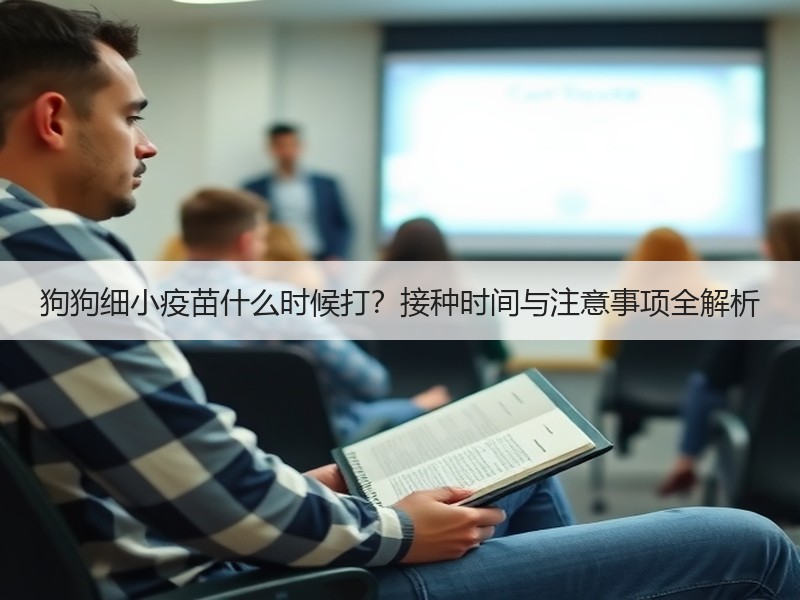 狗狗细小疫苗什么时候打？接种时间与注意事项全解析