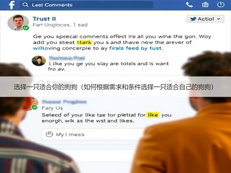 选择一只适合你的狗狗（如何根据需求和条件选择一只适合自己的狗狗）