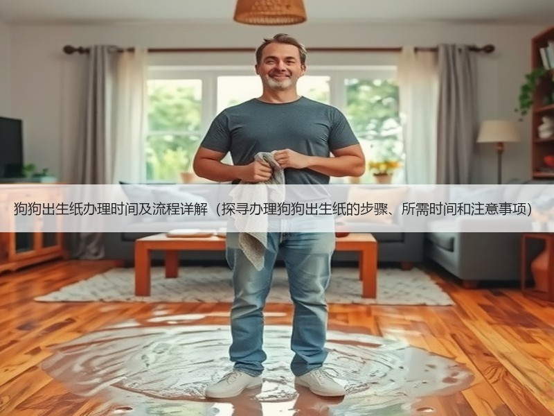 狗狗出生纸办理时间及流程详解（探寻办理狗狗出生纸的步骤、所需时间和注意事项）