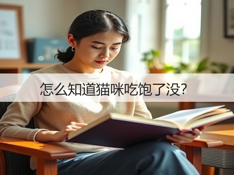 怎么知道猫咪吃饱了没？
