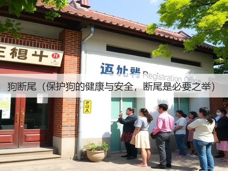 狗断尾（保护狗的健康与安全，断尾是必要之举）
