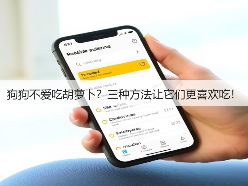 狗狗不爱吃胡萝卜？三种方法让它们更喜欢吃！