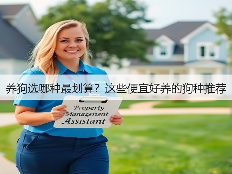 养狗选哪种最划算？这些便宜好养的狗种推荐