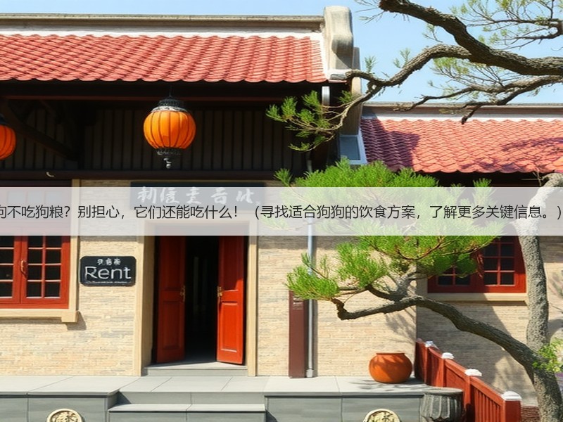 狗不吃狗粮？别担心，它们还能吃什么！（寻找适合狗狗的饮食方案，了解更多关键信息。）