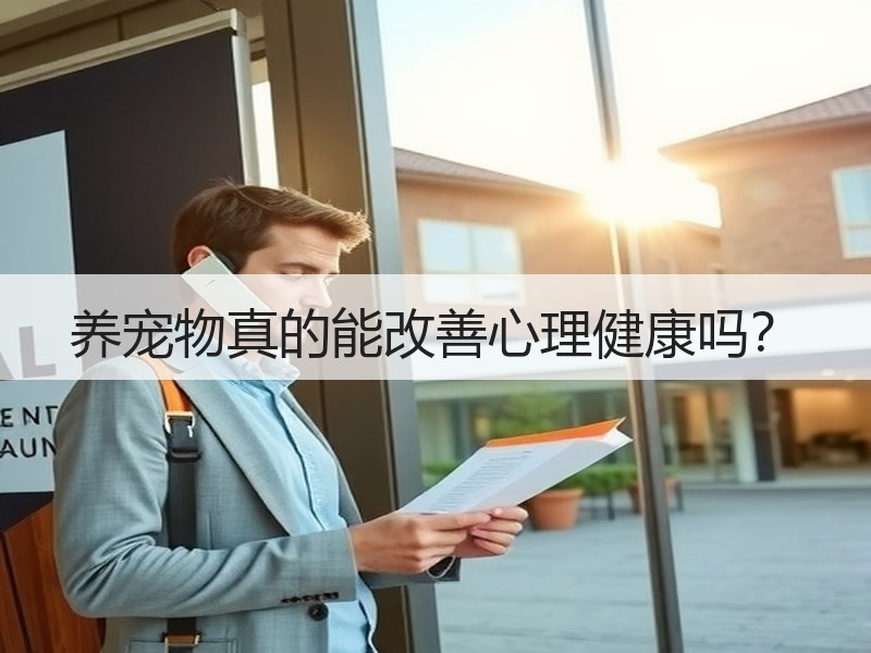 养宠物真的能改善心理健康吗？