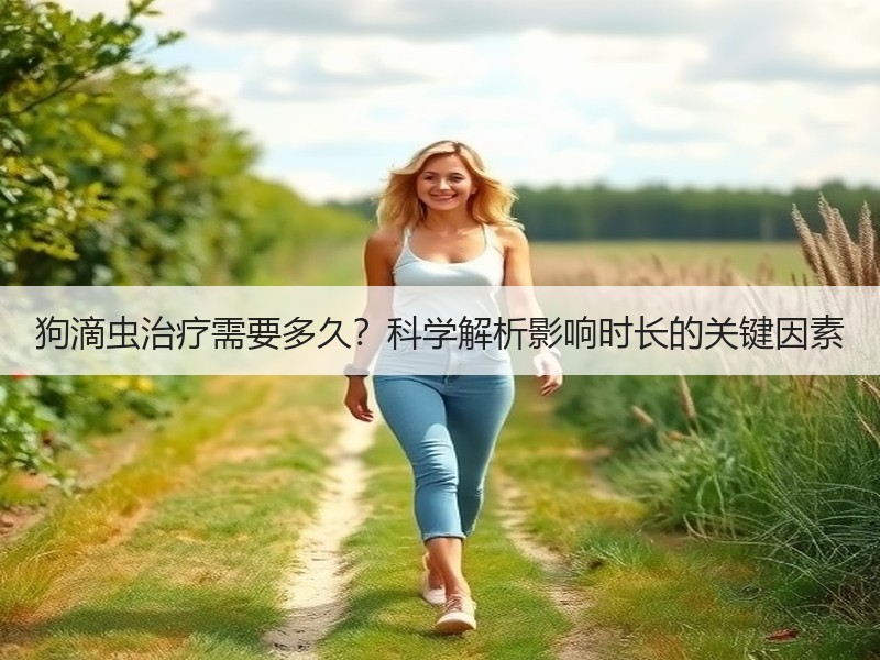狗滴虫治疗需要多久？科学解析影响时长的关键因素